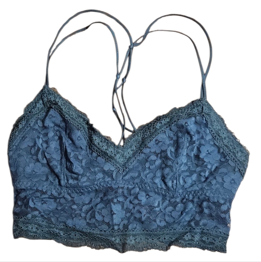 Gilly Hicks Blue Bralette XS